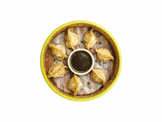 Парові пельмені з креветкою та куркою (160/25g)