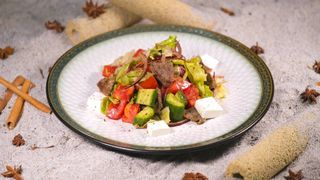 Салат "Греческий" с мясом (200 гр.)