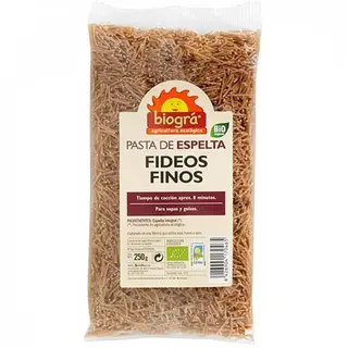 Fideos Finos Espelta Biográ 250Gr