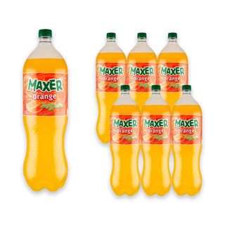 Napój gazowany Maxer orange 2 l o smaku pomarańczowym