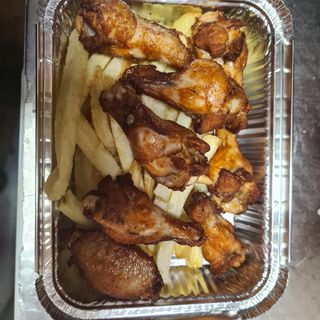 media alitas pollo barbacoa 