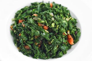 Fried Spinach