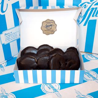 Palmeritas Chocolate Negro Caja/Bandeja (6 Uds.)