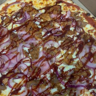 Pizza  pulled Barbacue (33cm)
