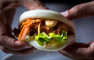 Bao pollo fritto - 2pz