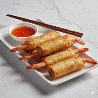 Rollitos De Langostinos (4 Uds.)