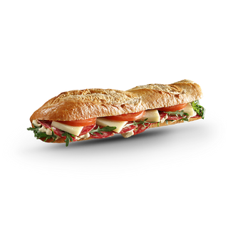 Sandwich cu salam uscat