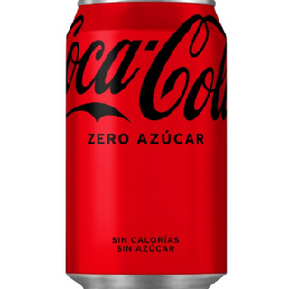 Coca-Cola Zero Azúcar lata 330ml.