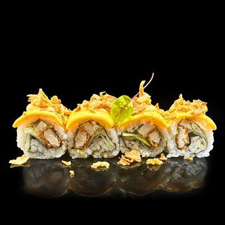 Uramaki chicken roll