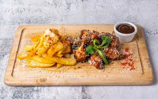 Chicken Wings & Bbq Sauce 
