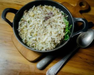 Risotto de Boletus y Shiitake