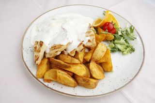 Piletina u sosu četiri vrste sira