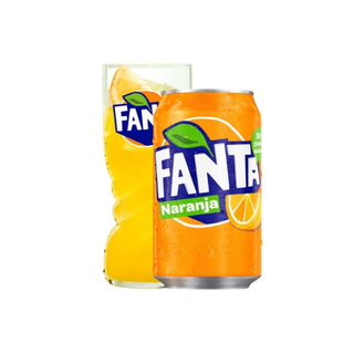 Fanta Naranja Original lata 330ml.