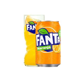 Fanta Naranja Original lata 330ml.
