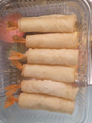 Rotolo in gamberi fritti