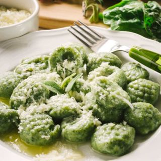 Kluseczki Szpinakowe