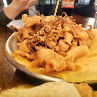 Fritto di calamari grande