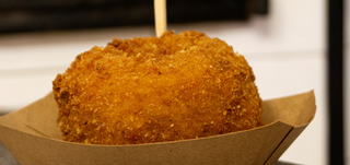 Arancina con pollo al curry