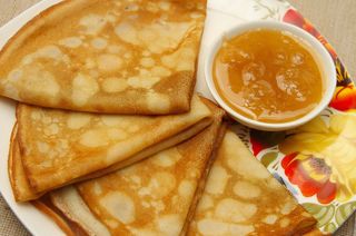 Блинчики с медом 