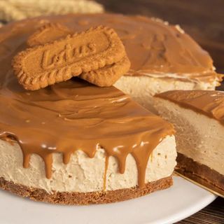 Tarta de queso lotus