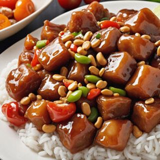 Свинско по императорски леко пикантно (500г)