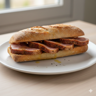 Bocadillo De Lomo Adobado