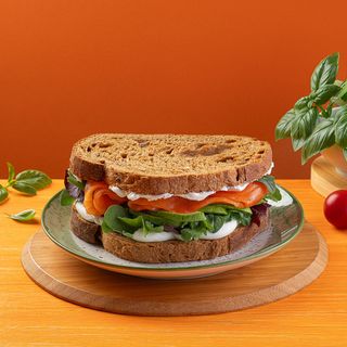 Сендвіч філадельфія з лососем