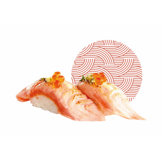 A2. Nigiri Salmón Flambeado | 2 Pzs.