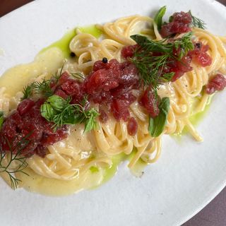 Linguine Vodka-limón 