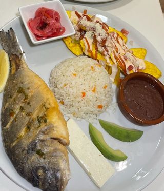 Dorada frita
