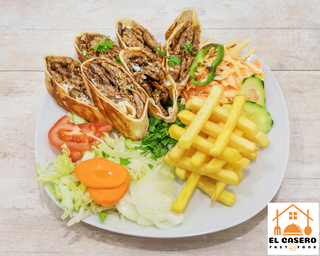 Plato Especial Shawarma De Ternera