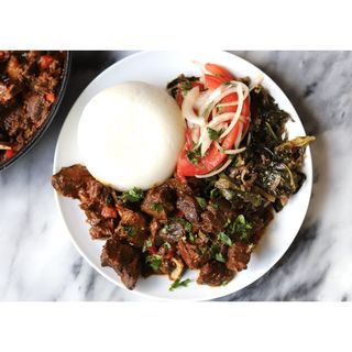 Ugali and Goat