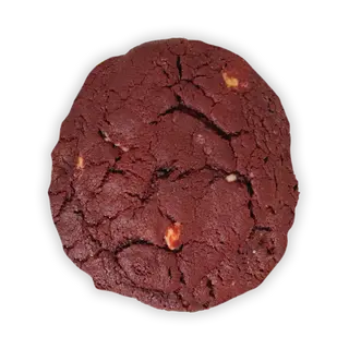 Cookie De Red Velvet Con Chocolate Blanco