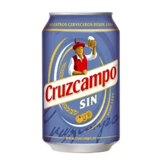 Cerveza Cruzcampo Sin Alcohol (33 Cl.)