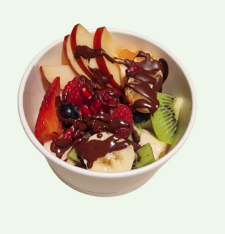 Macedonia L con fonduta di cioccolato fondente 440 g