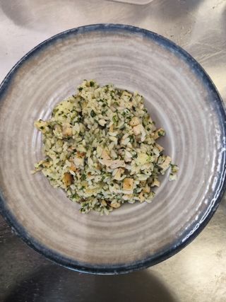 Rižoto sa piletinom i spanaćem