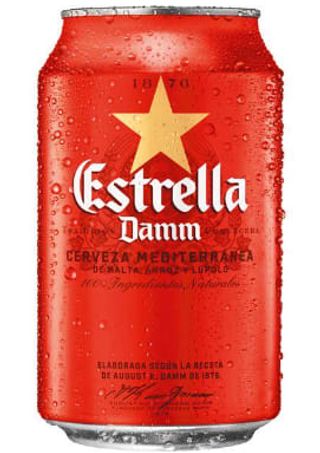 Cerveza Estrella Damm 25cl