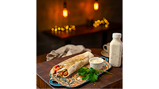 TORTILLA GYROS WOŁOWY XL + AYRAN