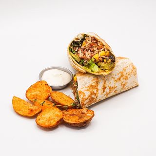 Burrito viande hachée