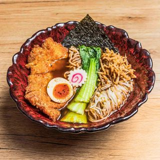 Spicy chicken katsu ramen