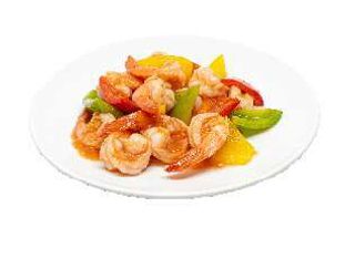 SS1. GAmberi agrodolce con verdure