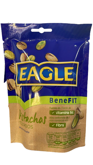 Paquete Eagle Pistachos Tostados Benefit (50Gr)