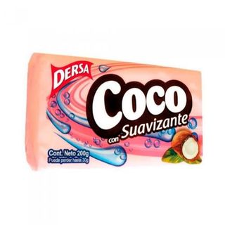 Jabón Coco Con Suavizante 200g