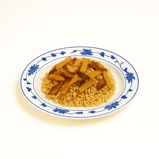 Pirjani bambus i kineske gljive