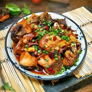 74 Жареная рыба с помидорами .红烧鱼片