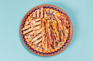 Bacon & cheese quesadilla
