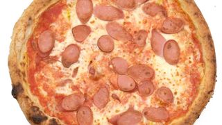 Pizza con I wurstel