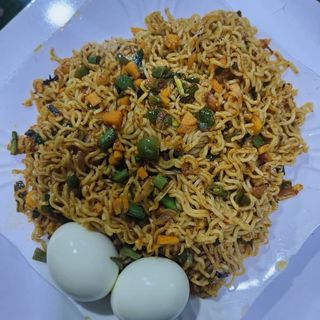 Indomie and eggs
