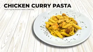 Chicken curry pasta