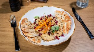 Humus în stil libanez